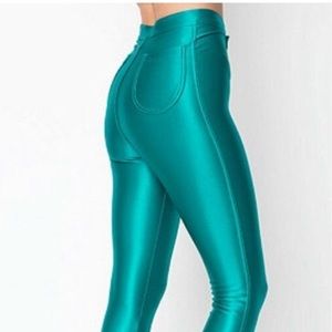 American Apparel Teal High Waisted Pants 👖